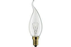 Kerzenlampe E14 klar tip 25W (Deco)