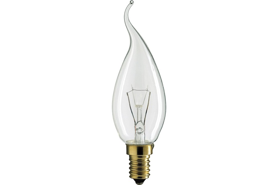 Kerzenlampe E14 klar tip 25W (Deco)