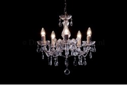 Kronleuchter Maria Theresa 5 flammig C-arm (chrom) Kronleuchter Maria Theresa 5 flammig C-arm (chrom)