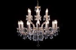 Kristall Kronleuchter Maria Theresa 12+6 flammig (gold)