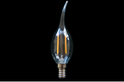 LED Kerzenlampe E14 klar tip 1.8 Watt 2500K (dimmbar)