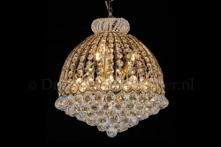 Kronleuchter Johanne 12 flammig Kristall gold multi-Farbe - Ø48cm